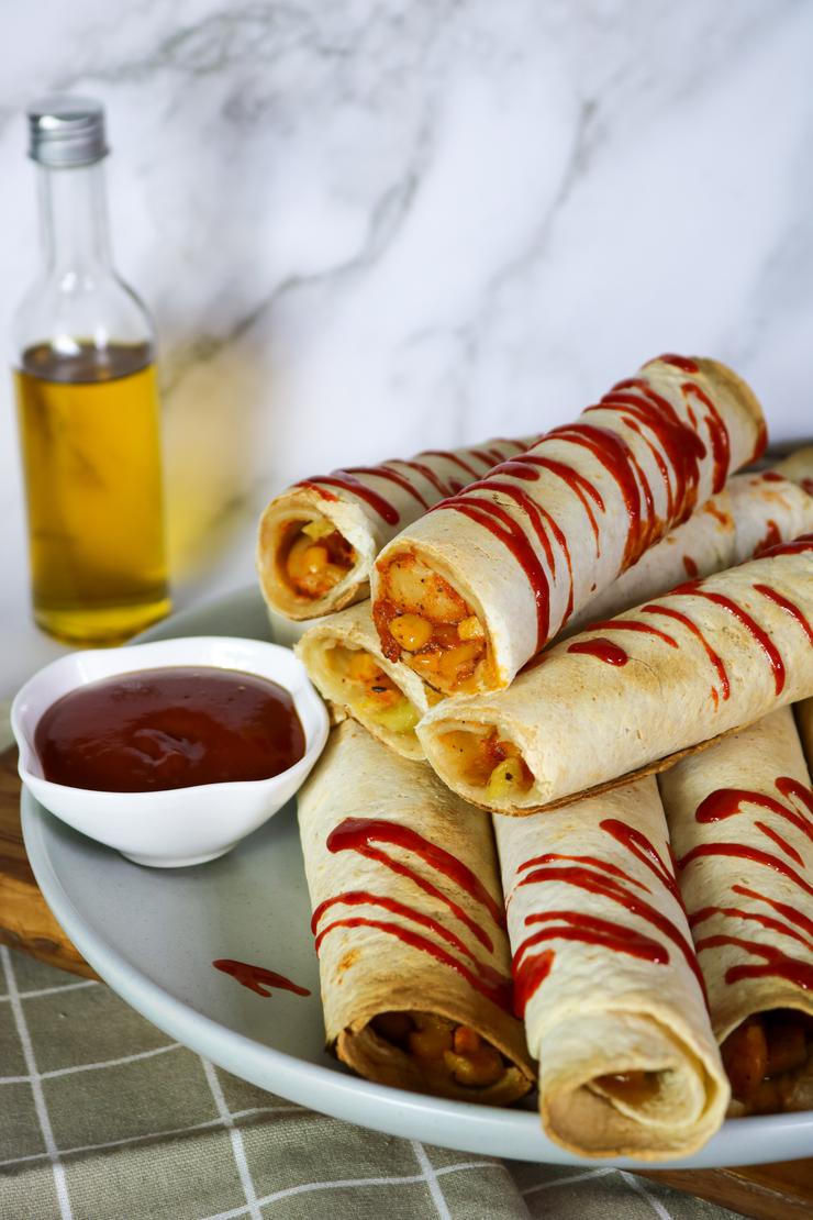 Vegan taquitos